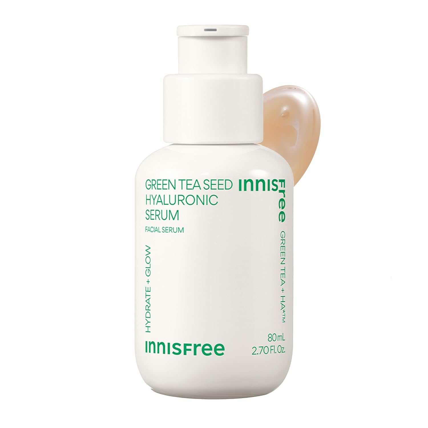 [INNISFREE] Green Tea Hyaluronic Acid Hydrating Serum, 80ml