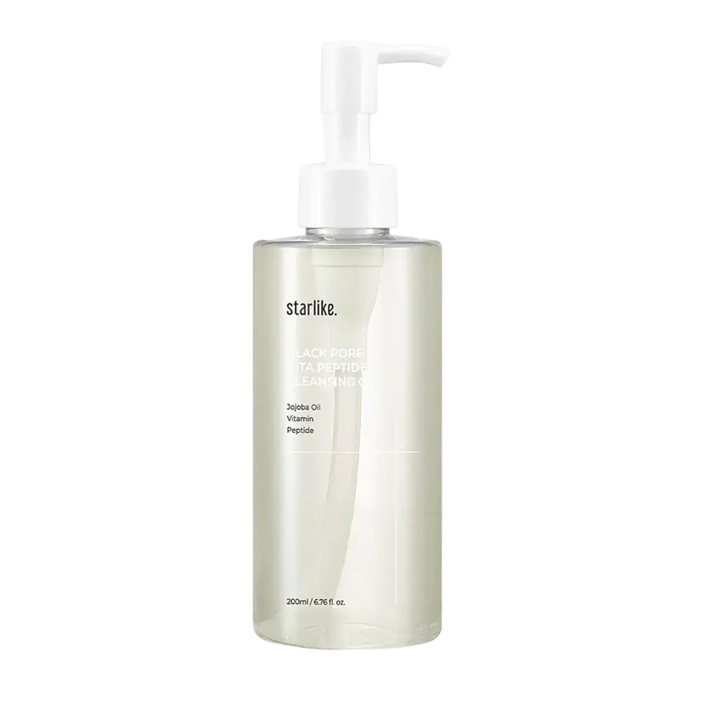 [Starlike] Black Pore Vita Peptide Cleansing Oil, 200ml