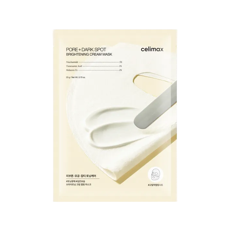 [Celimax] Pore+ Dark Spot Brightening Cream Mask, 4ea