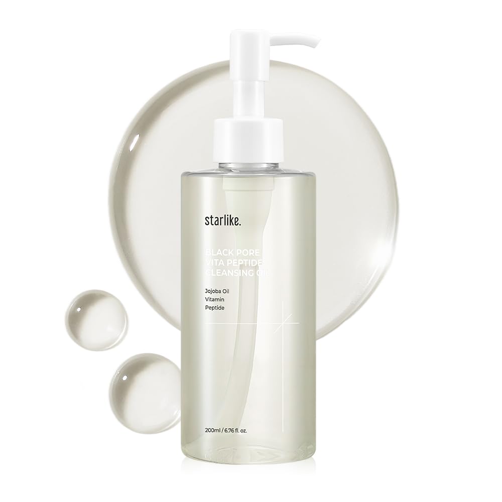 [Starlike] Black Pore Vita Peptide Cleansing Oil, 200ml