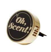 [OHSCENT] CAR FRESHENER, BLACK