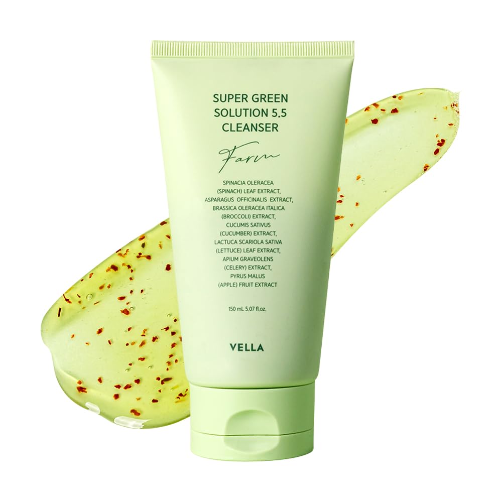 [VELLA] Super Green Solution 5.5 Cleanser, 150ml