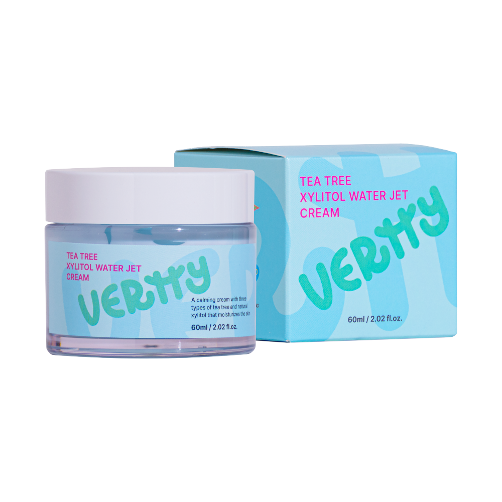 [Vertty] Tea Tree XYLITOL Hydrating Facial Cream, 60ml_Use by Oct 2026