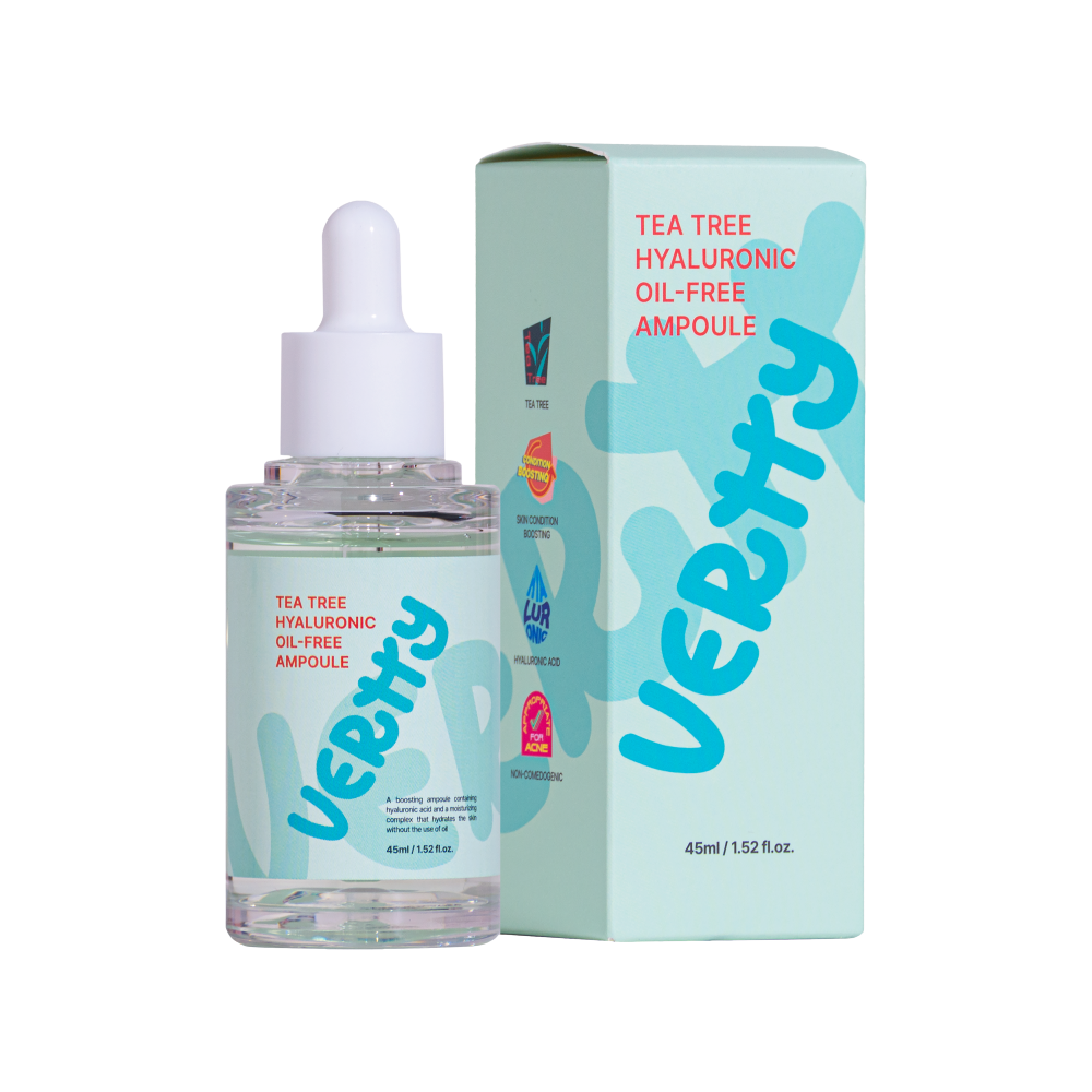 [Vertty] Tea Tree Hyaluronic Oil Free Ampoule, 45ml
