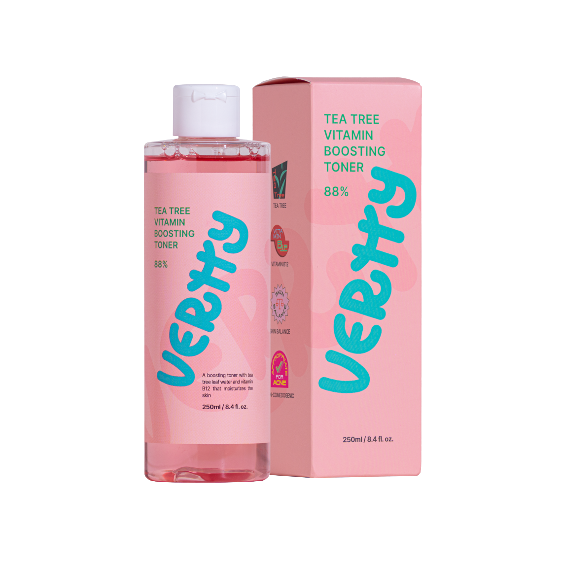 [Vertty] Tea Tree Vitamin Boosting Coral Toner 250ml