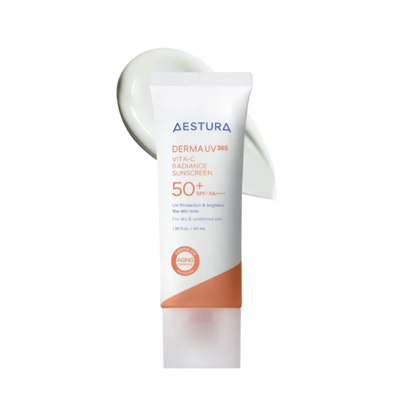 [AESTURA] DERMA UV365 Vita-C Radiance Sunscreen SPF50 PA++++ 40ml