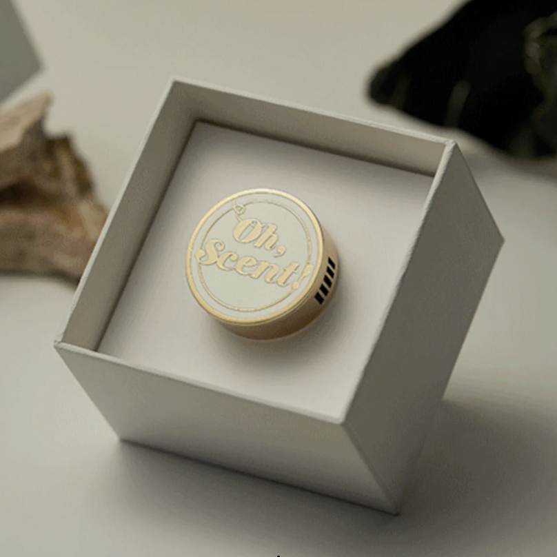 [OHSCENT] CAR FRESHENER, WHITE