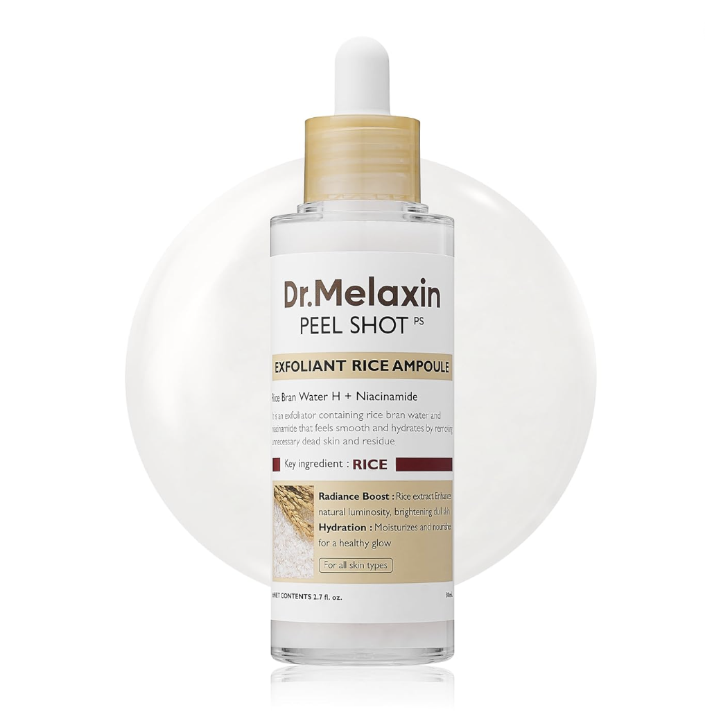 [Dr.Melaxin] Peel Shot Glow White Rice Peeling Ampoule 80ml